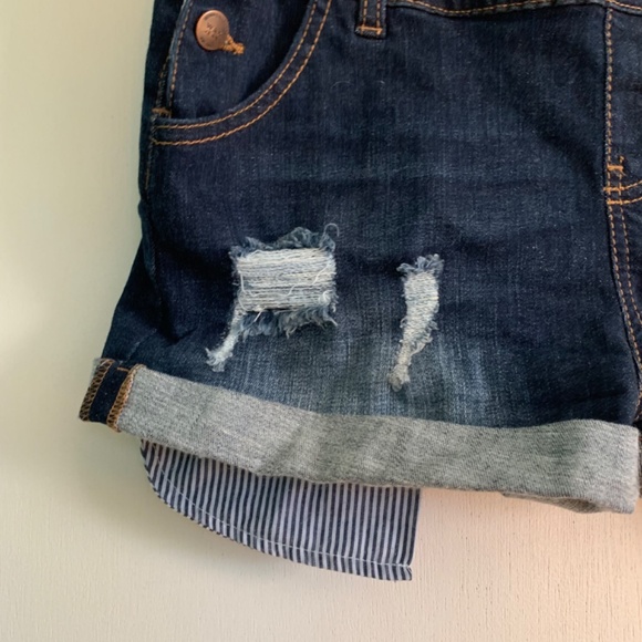 Overall Jean shorts - Picture 3 of 4